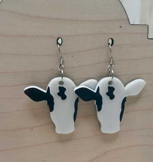 Cow Face Earrings